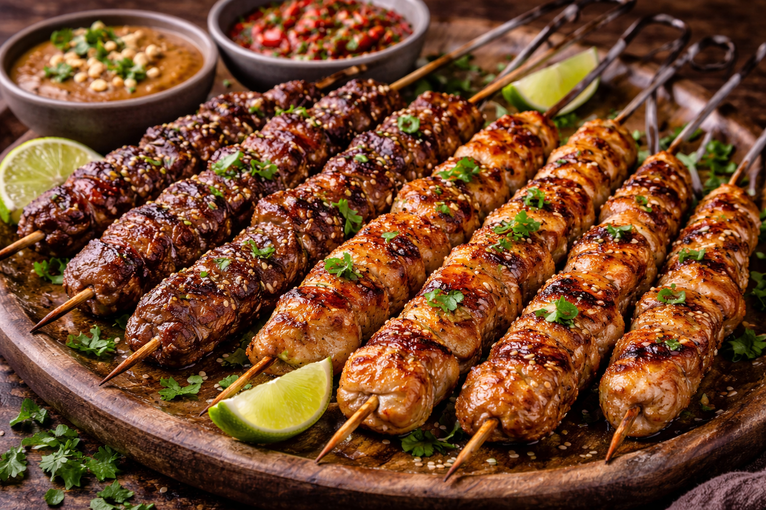 Grilled Satays: Small Recipe