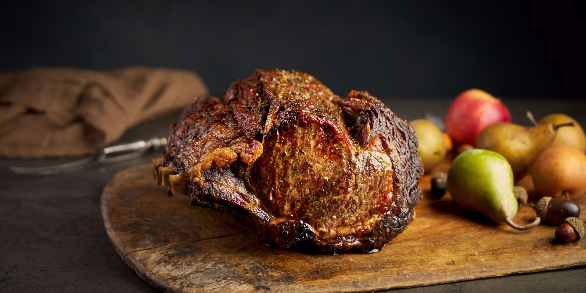 All-Natural USDA Prime Dry-Aged Bone-In Ribeye Roast