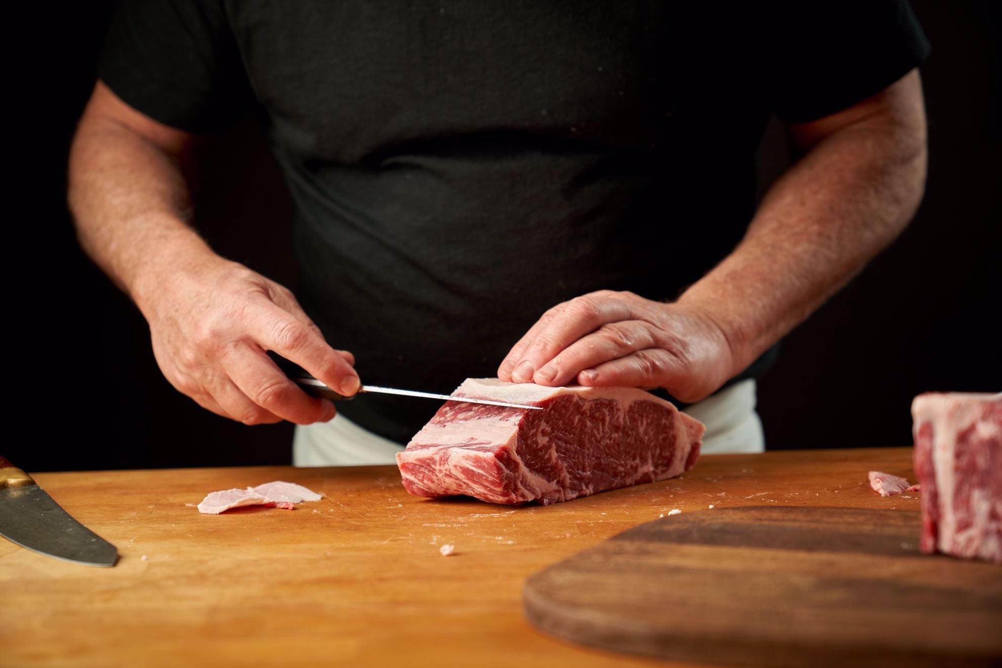 Wagyu Aged Boneless Double Strip Steak for Two