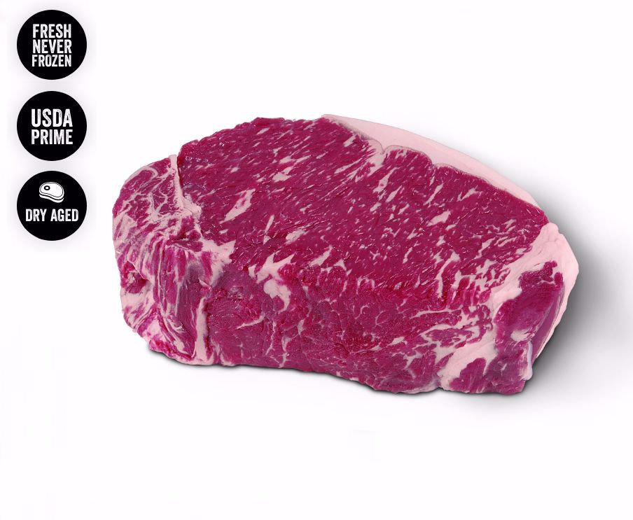 USDA Prime Dry-Aged Boneless Strip Steaks