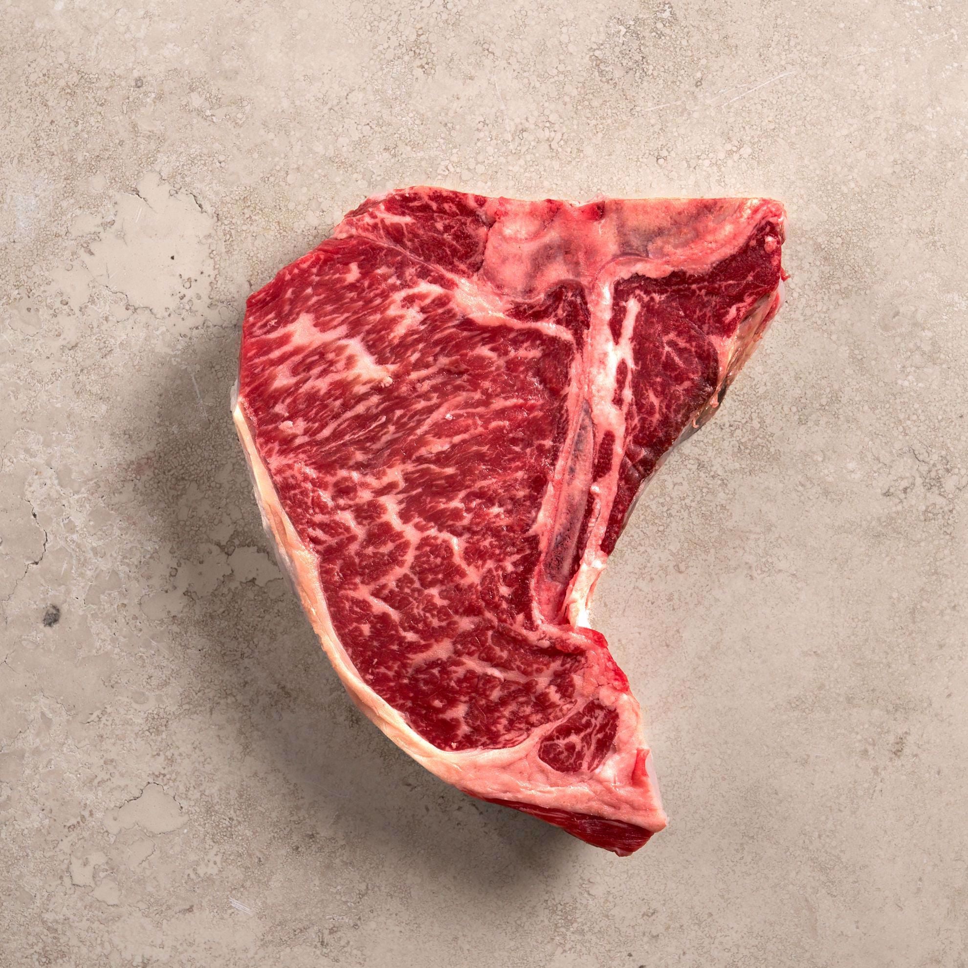 All-Natural USDA Prime Dry-Aged T-Bone Steak